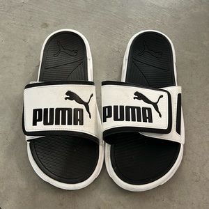 EUC Puma Athletic Slides size 10